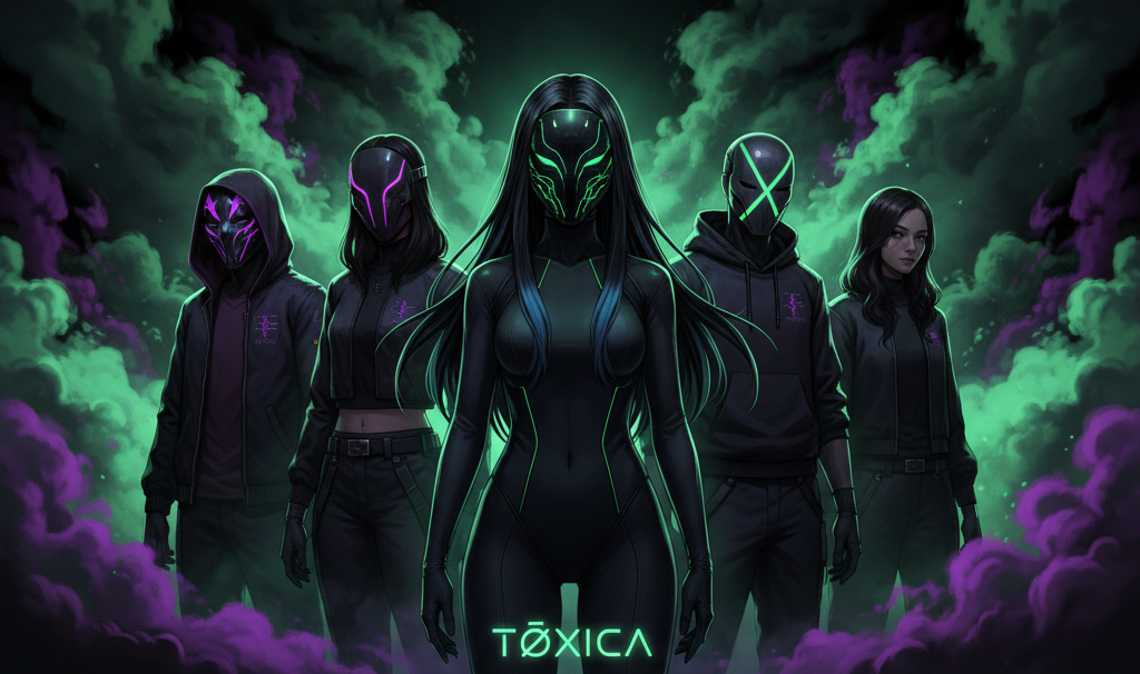 TØXICA メインビジュアル